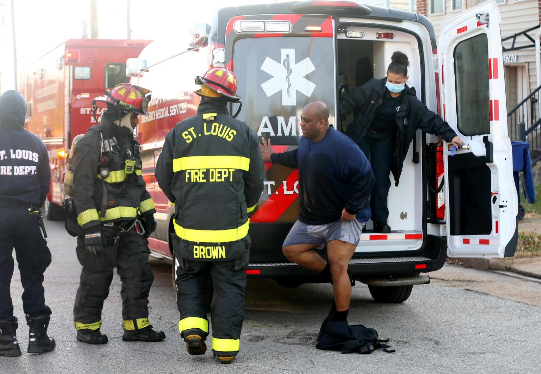 Two firefighters injured near site of chemical leak in St. Louis